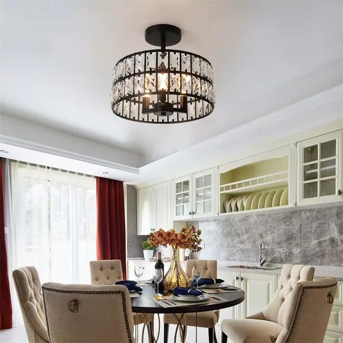 Lustre de plafond minimaliste pour couloir intérieur