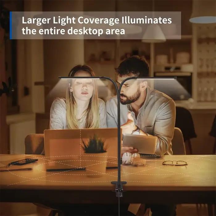 Barre lumineuse de moniteur LED, lampe de bureau d'ordinateur RVB, écran à gradation automatique, lampe de face, moniteur PC, lampe de travail USB, luminaire de lecture