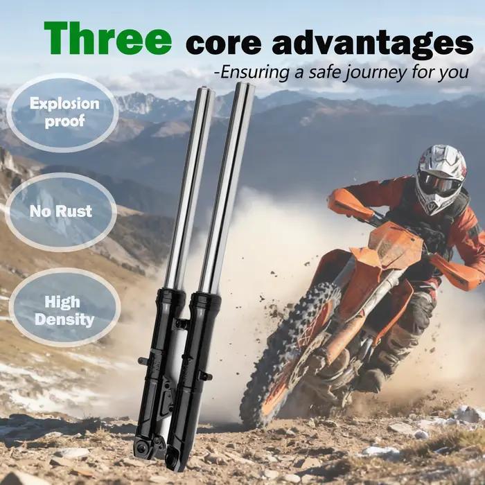 Kit d'assemblage d'amortisseur de Suspension de fourche avant adapté aux pièces de moto KAWASAKI NINJA 500 / SE 2024 2025