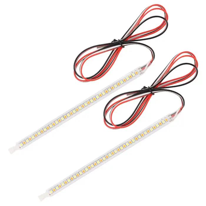 Clignotant de rétroviseur de voiture, lampe de course, flux de direction, démarrage, balayage, lumière diurne, bande de Conversion LED
