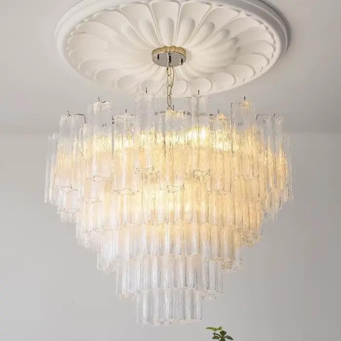 Lustre moderne suspendu, luminaire de plafond, lampe LED pour salon, éclairage, lustres, lampes, Lustre Żyrandol