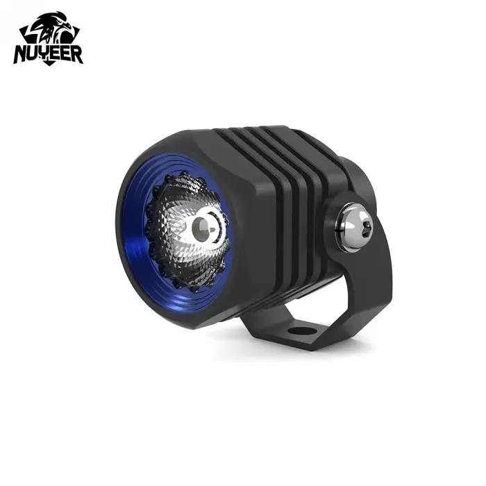 Projecteurs LED pour véhicules tout-terrain Hurcycles, lampe à dosette de conduite, tracteur, camion, voiture, RL, UTV, 12V, 24V, 2 pouces, 10W, 4x4, 1000LM