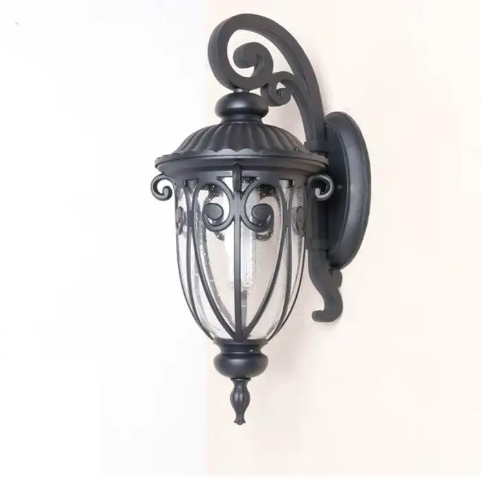 Applique Murale d'Extérieur Rétro, Imperméable, Style Vintage Européen, Luminaire Décoratif d'Nik, Idéal pour une Villa, un Jardin ou une Porte