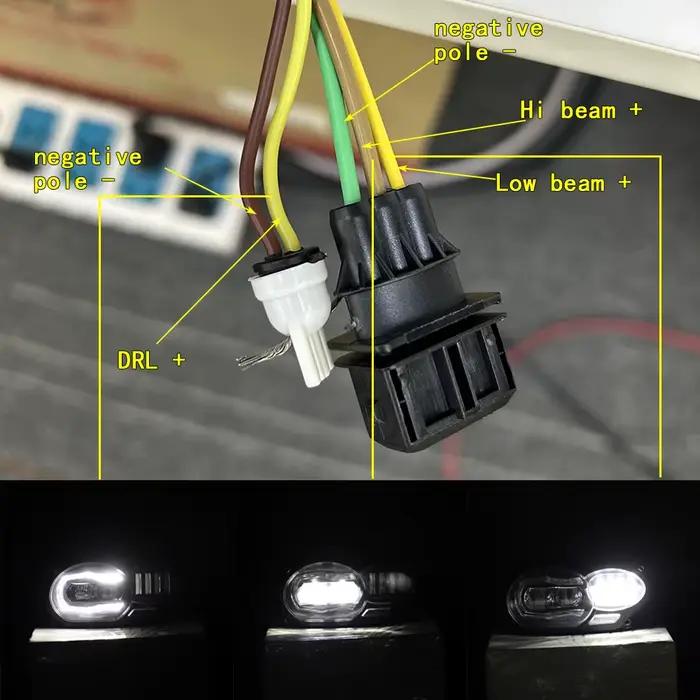 Phare avant LED pour motos, pour BMW 2005 – 2012 R1200GS / 2006 -2013 R1200GS Adv
