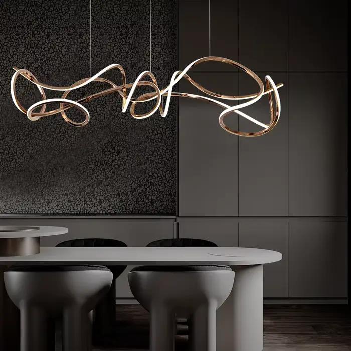 Lampe à suspension moderne lustres pour salle à manger lampes suspendues
