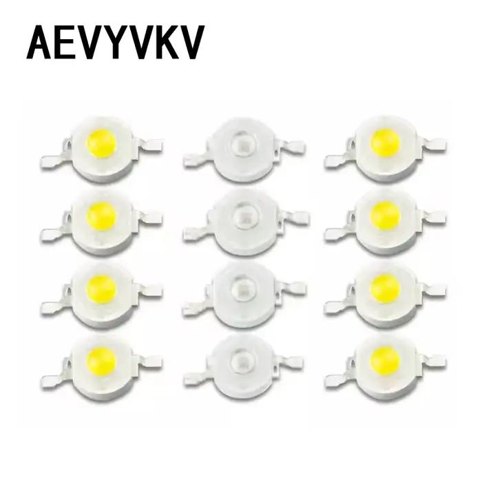5 pièces 1W 3W 5W LED haute puissance blanc froid blanc naturel blanc chaud RGB rouge vert bleu jaune Source de lumière