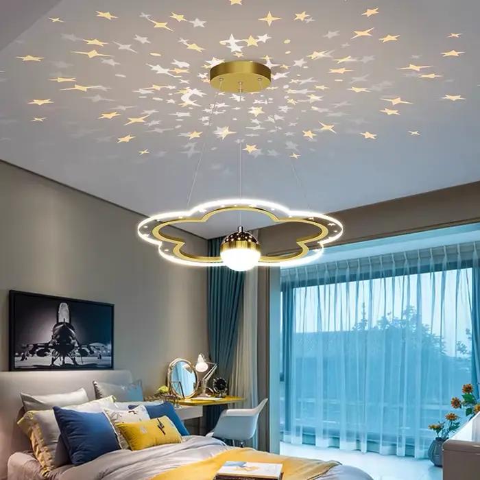 Plafonnier LED au design créatif de dessins animés, design moderne, Luminaire décoratif de plafond, idéal pour un salon, une chambre à coucher, un bureau ou un salon