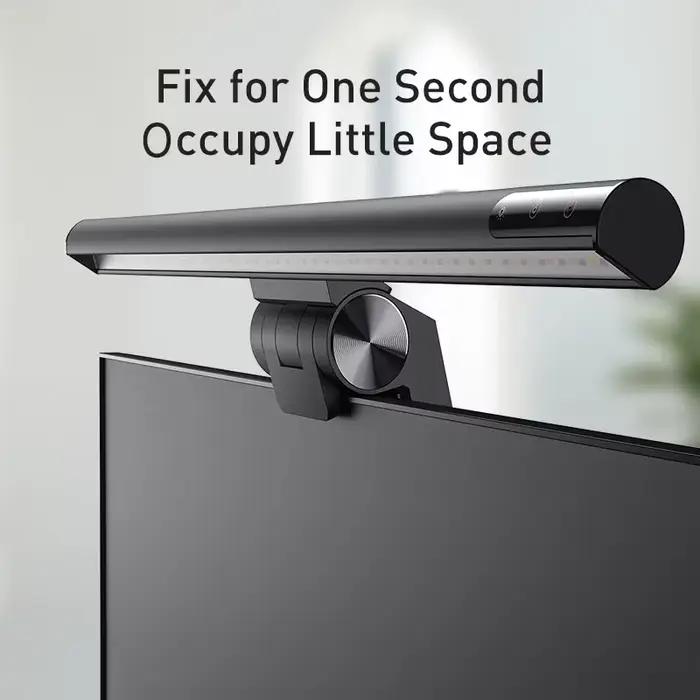 Lampe de Bureau LED Baseus pour Écran PC Portable Suspendue Barre Lumineuse Table LCD Moniteur Lumière Étude Lecture USB Occasions Spéciales