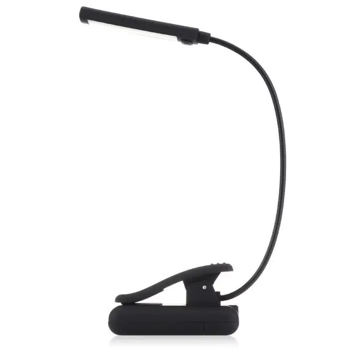 6W LED USB Dimmable Clip sur lampe de lecture pour ordinateur Portable