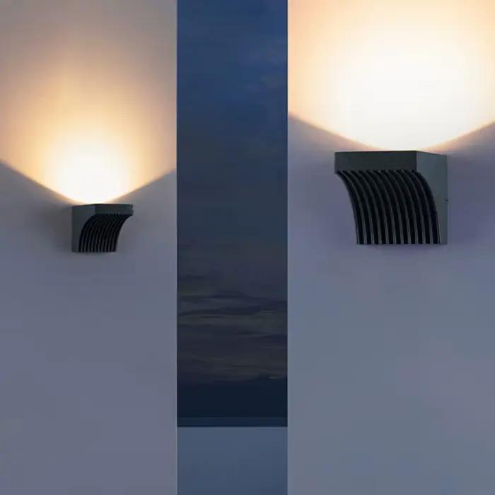 LED extérieur étanche applique murale Villa cour couloir allée applique moderne minimaliste extérieur balcon lampe
