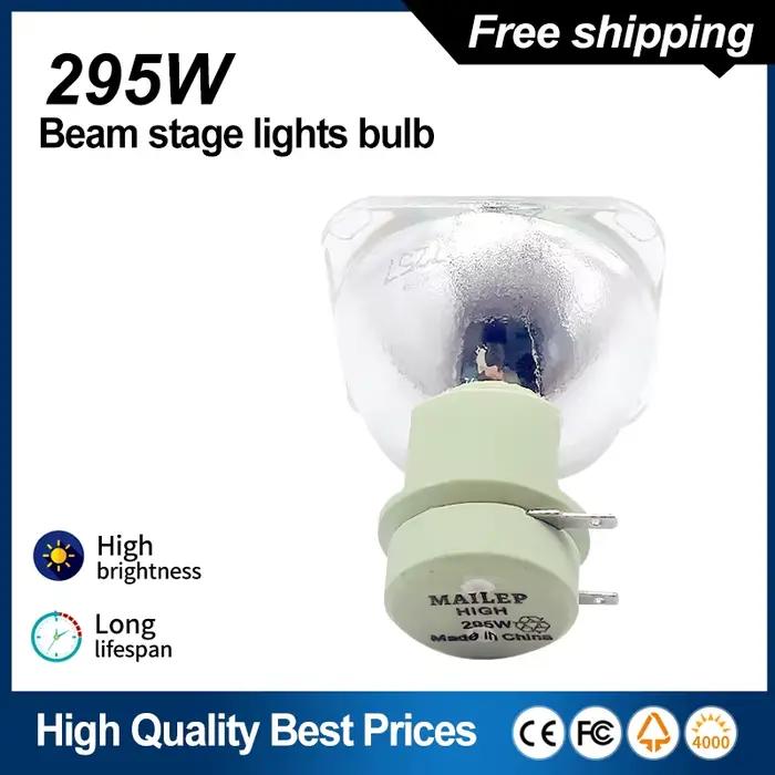 1 pièce/lot Lampe 14R SIRIUS HRI 295W avec ballast pour projecteur à tête mobile, remplaçable par la lampe MSD Platinum Sharpy 14R 295W