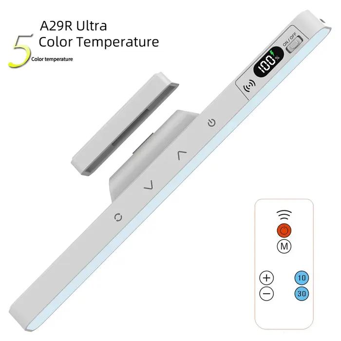 Veilleuse à intensité variable lampe de Table réglable Rechargeable sous l'armoire pour placard chevet bureau Led lumières chambre décoration