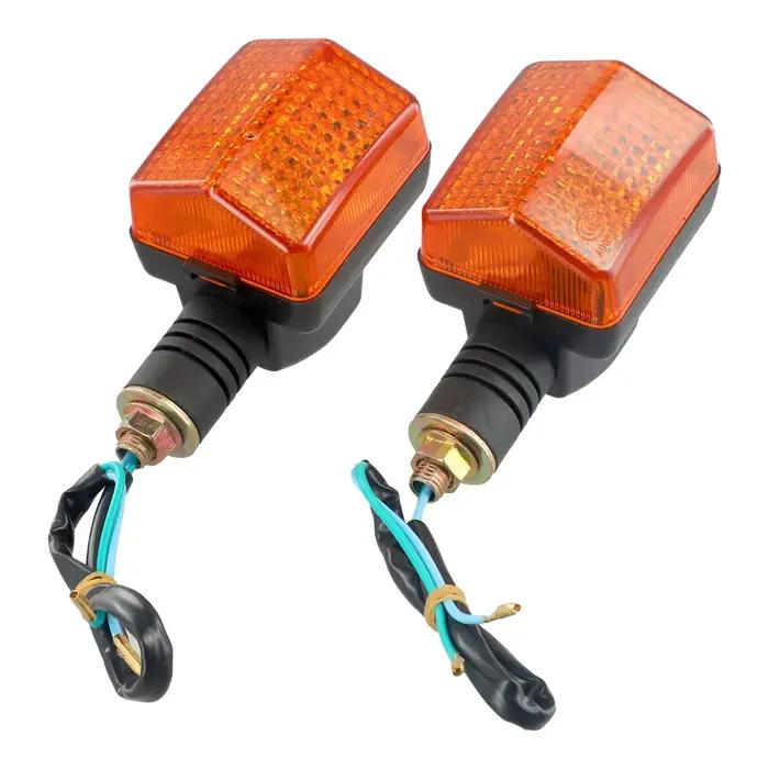 Lampe de Signalisation de Voiture 12V 10W, pour Honda CB 250 350 400 500 650 900, Ombre 750 Ambre, Accessoires de Moto, 2 Pièces