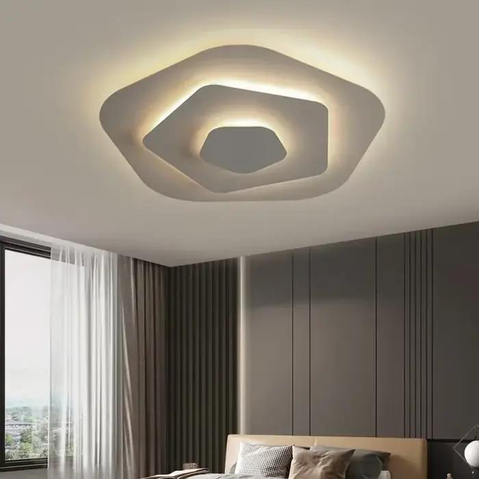 Plafond moderne LED à intensité variable pour salon chambre cuisine étude avec certification CCC CE CQC UL LVD