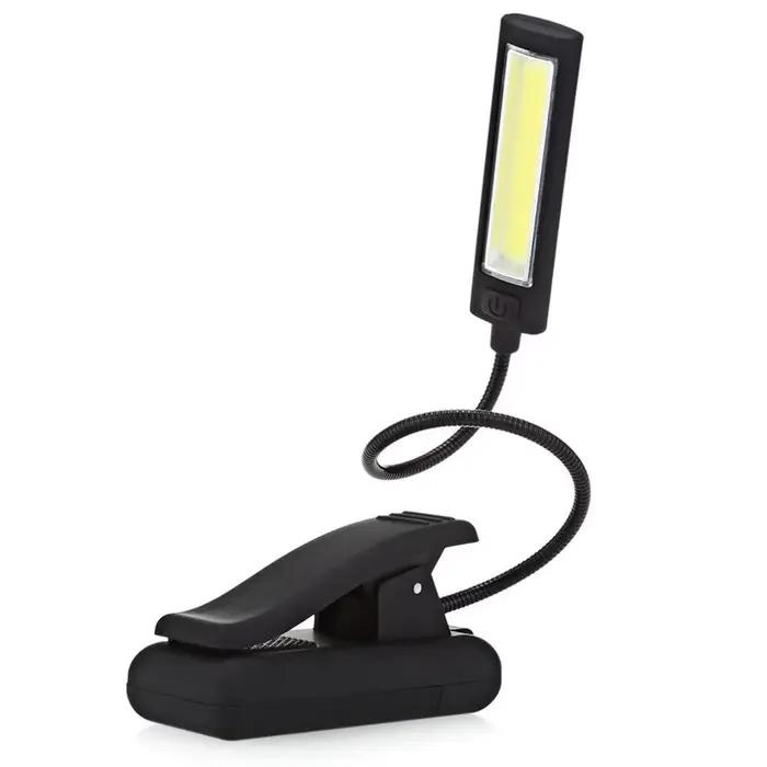 6W LED USB Dimmable Clip sur lampe de lecture pour ordinateur Portable