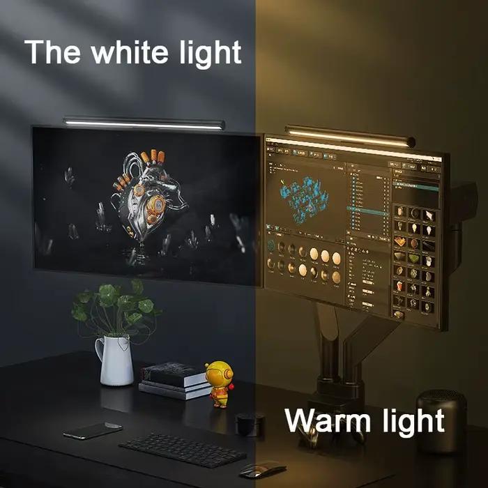 30CM CCT LED écran d'ordinateur barre lumineuse suspendue lampe d'ambiance pour le travail étude lecture jeu gradation