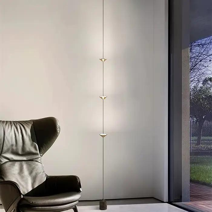 Lampadaire nordique moderne art déco pour salon et chambre à coucher SORELUNA LED élégant à offrir pour diverses occasions