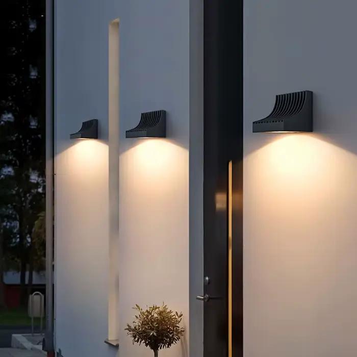 LED extérieur étanche applique murale Villa cour couloir allée applique moderne minimaliste extérieur balcon lampe