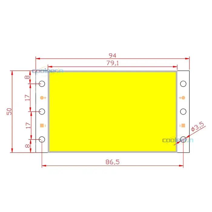 Panneau lumineux LED COB
