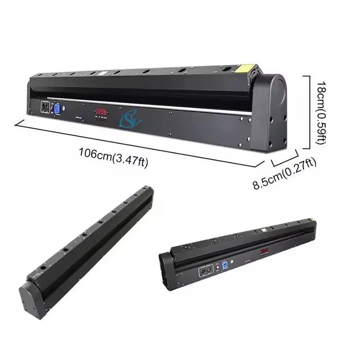 Lampe laser Chang Stage, barre laser rouge à 8 yeux, lumière principale mobile pour boîte de nuit, spectacle, fête, KTV, 500Mw