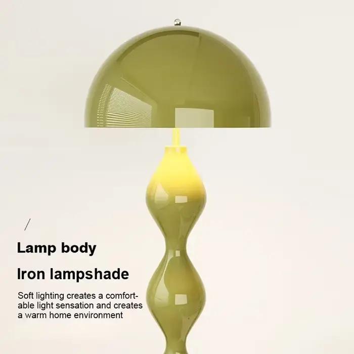 Nordique créatif coloré champignon LED lampadaire salon canapé chambre tête hôtel design lumière éclairage à la maison décor