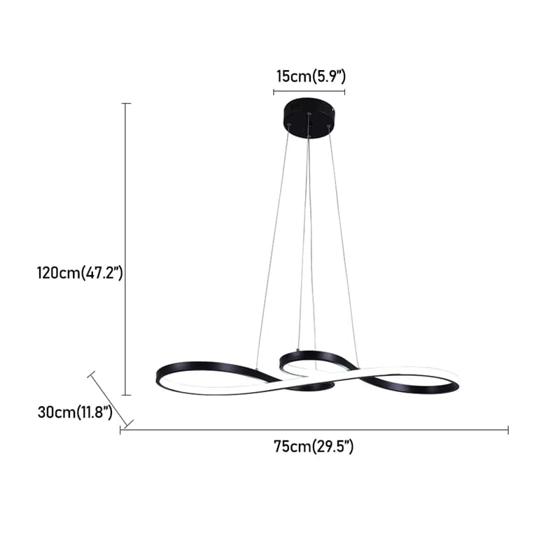 Plafonnier LED au Design Nordique Minimaliste, Luminaire Décoratif d'Nik, Idéal pour une Salle à Man