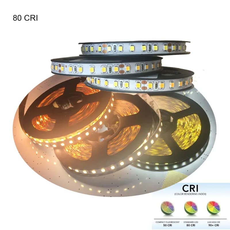 3 ans de Garantie 10m/2 rouleaux CRI + 80 DC 12V 24V 2835 A MENÉ LA Lumière De Bande Blanche 3000K 4
