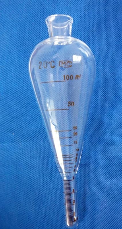 MaMagnetic Test de particules Tube de mesure de concentration de suspension magnétique, 100 ml, avec