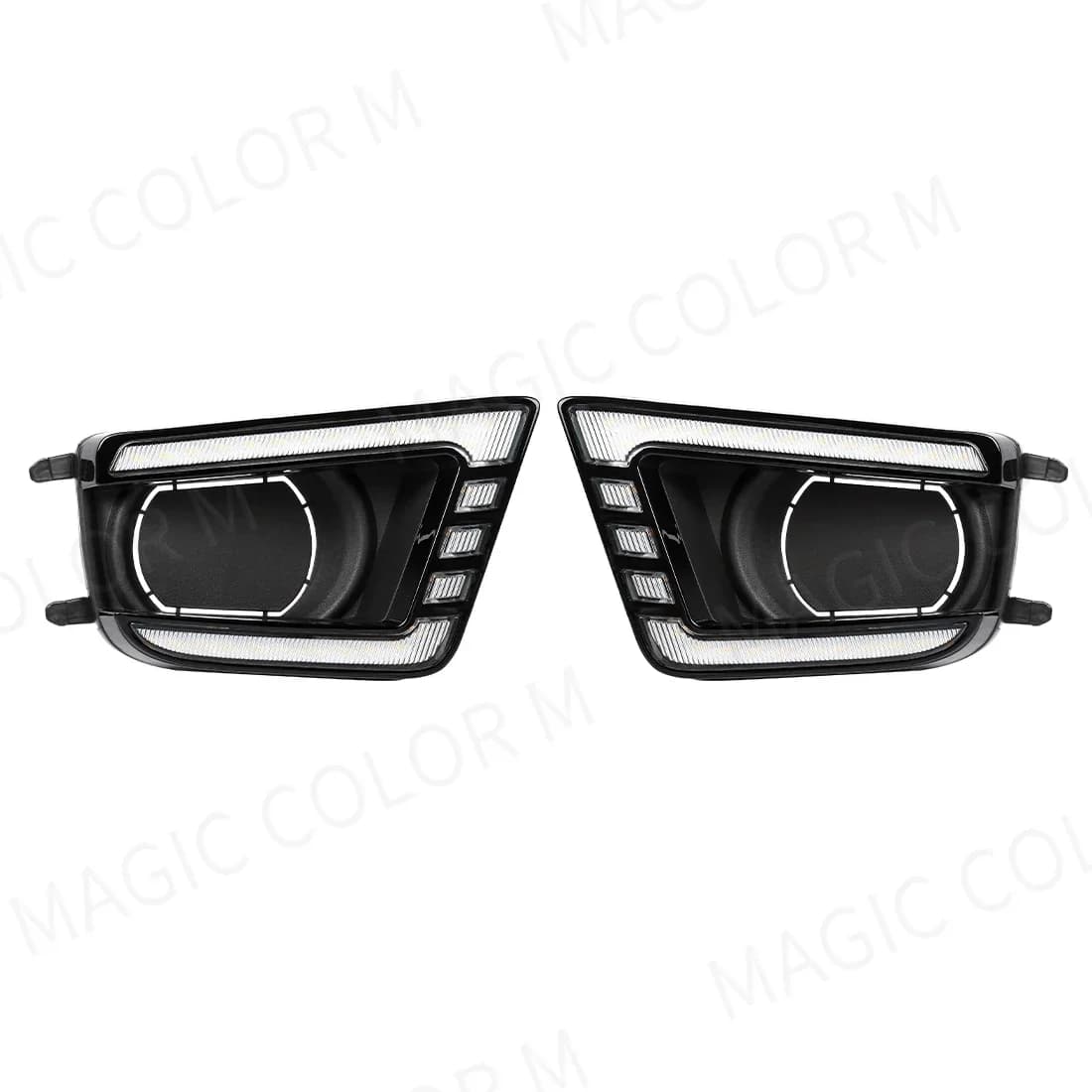 Phares antibrouillard LED pour Toyota Keepoma, feux de jour DRL, pare-chocs avant, conduite, blanc,