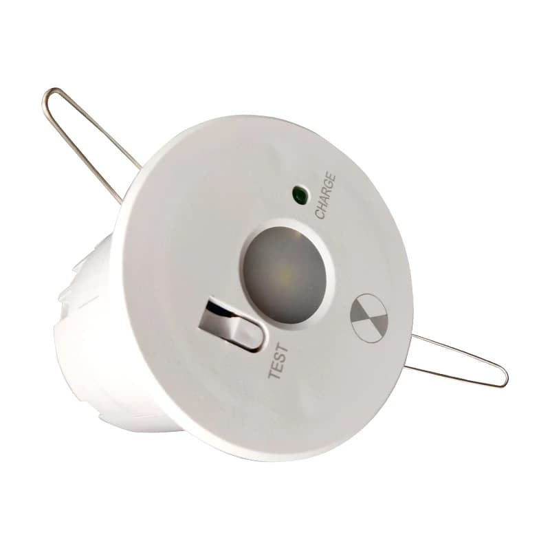 Lumière de secours Downlight entrepôt escalier allée entrée balcon encastré plafonnier 3 heures écla