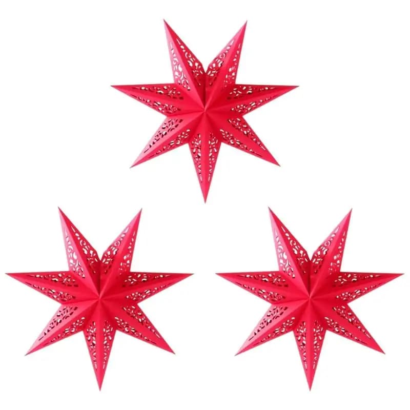 Couverture lumineuse étoile en papier E8BD, avec Design découpé, pour ambiances romantiques, fête va