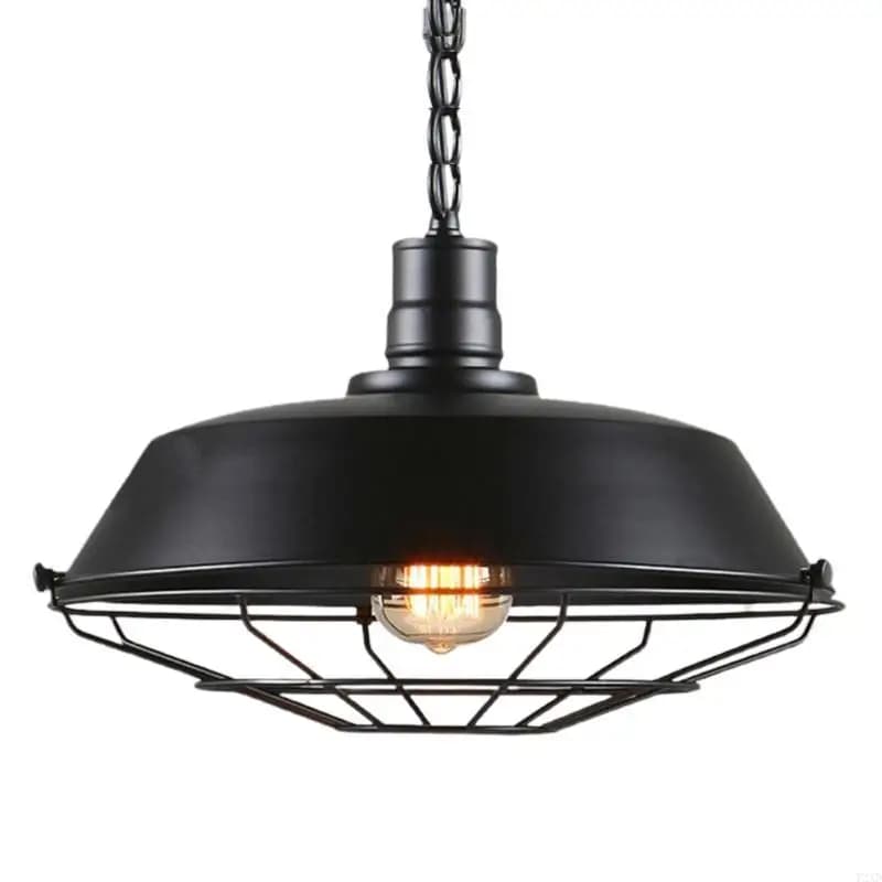 Vintage Pendant lampadaire Light Light Industrial Retro Iron Plafond Plafond Lauts E27 Chandelier LA