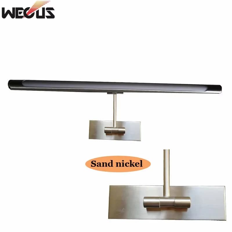 Appliques murales LED modernes pour miroir de salle de bain, étanches, à intensité variable, 7W, lum