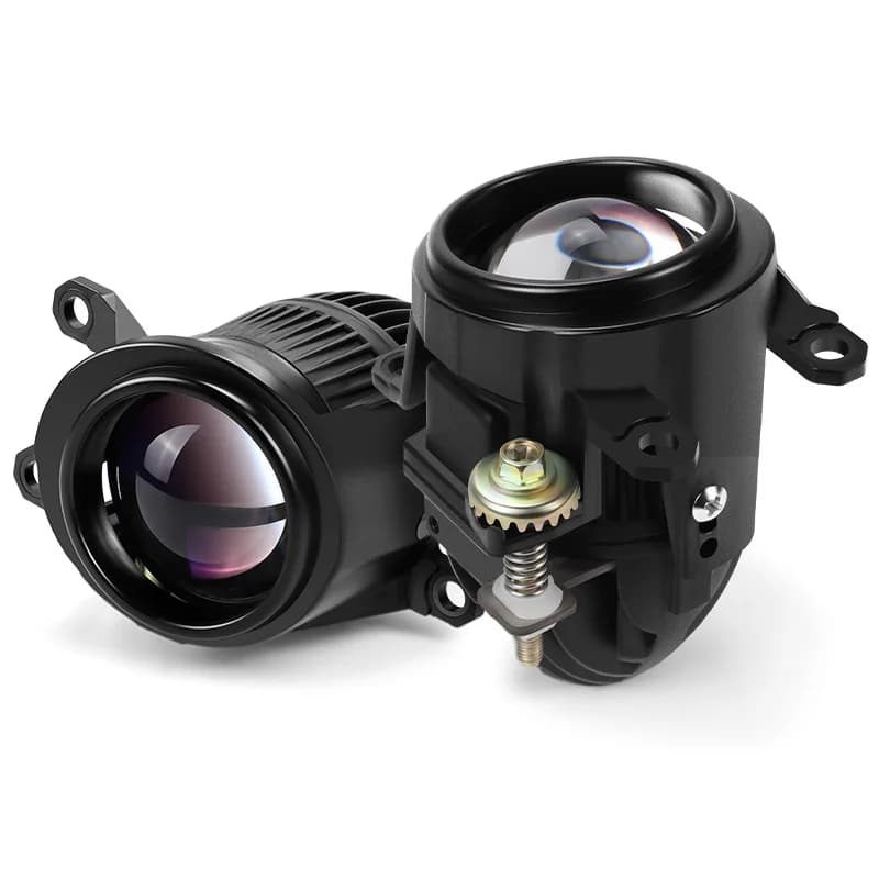 Lentilles de projecteur de feux antibrouillard Bi LED de 2,0 pouces pour Toyota Corolla Camry Hilux