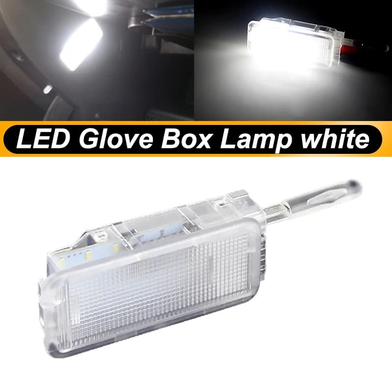 Lumière de compartiment de coffre à LED pour KIT, isotBox, lampe intérieure, 3 cristaux, 308, 407, 8