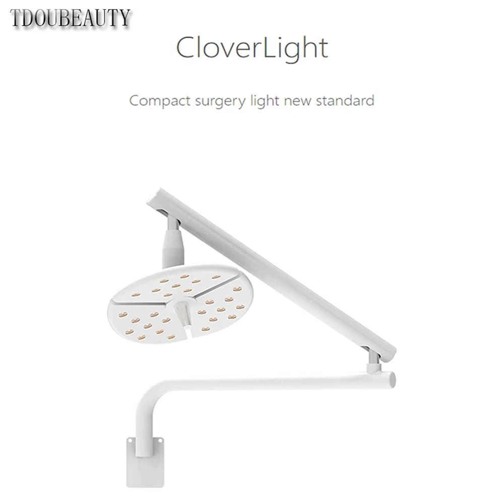 Lampe chirurgicale dentaire murale à LED 27 trous, mobile, pour micro-chirurgie vétérinaire, avec in