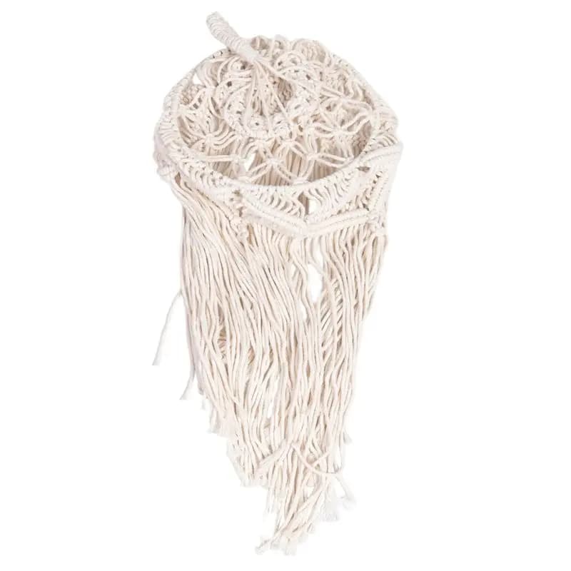 Abat-jour en macramé AA81, luminaire suspendu, couverture de lampe, bureau, chambre à coucher, salon