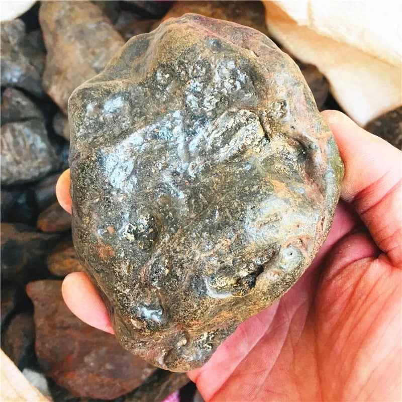Météorites de silicium ferreux naturel 50-600g, pierres brutes, minéraux, spécimens de collection, d