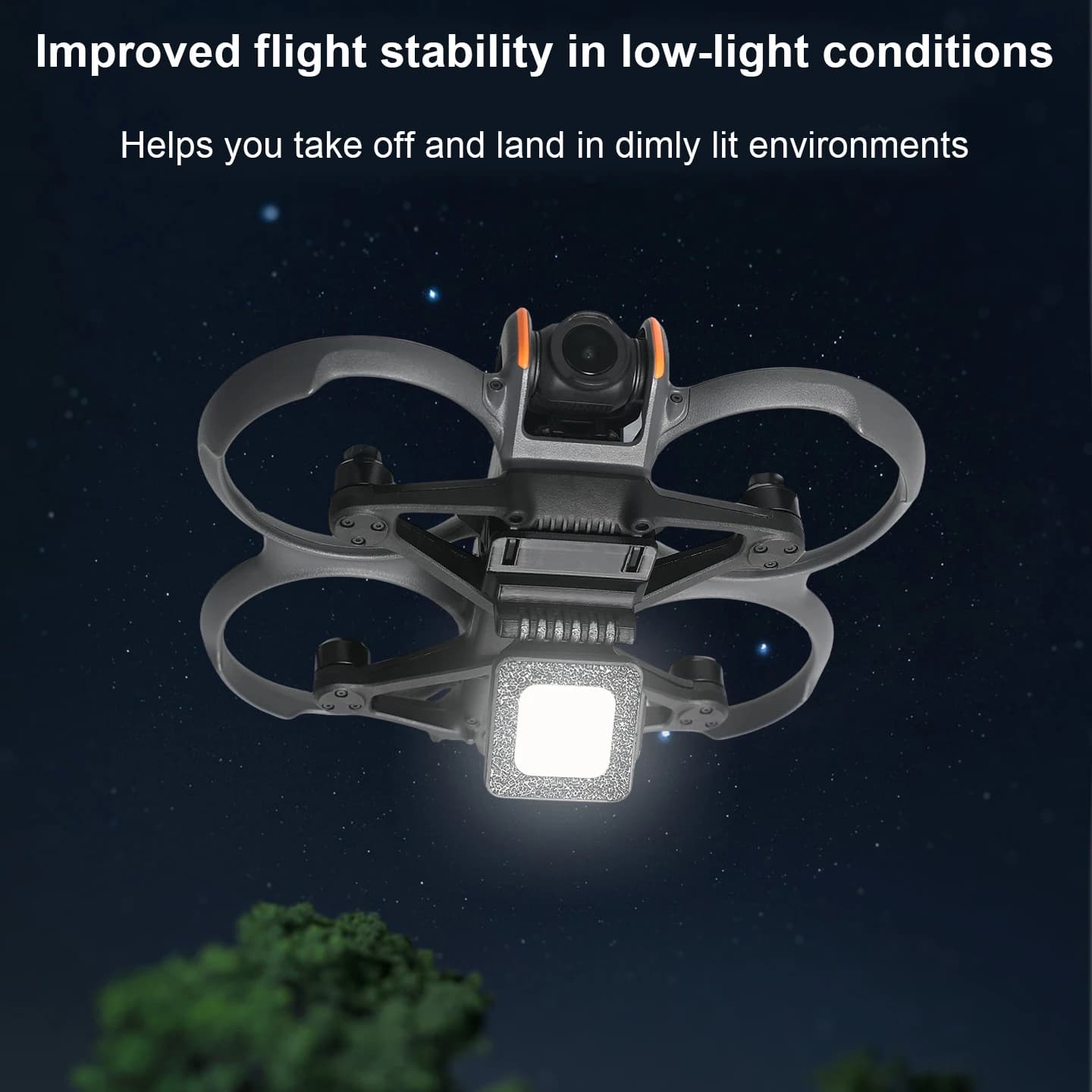 Lumière de navigation pour DJI AVATA 2, lumière de navigation nocturne, LED à 3 modes avec 180 ° B