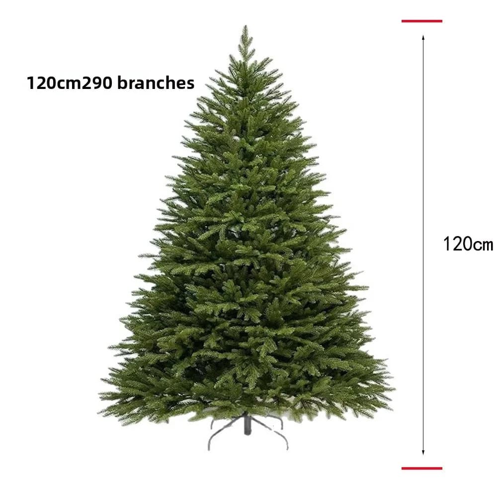 Sapin de Noël artificiel PE, grand sapin de Noël épaissi 120CM-300CM, décoration de Noël et de Nouve