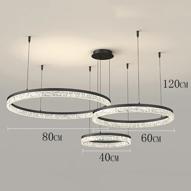Moderne salle à manger manger lampes suspendues éclairage intérieur plafonnier suspension led lustre