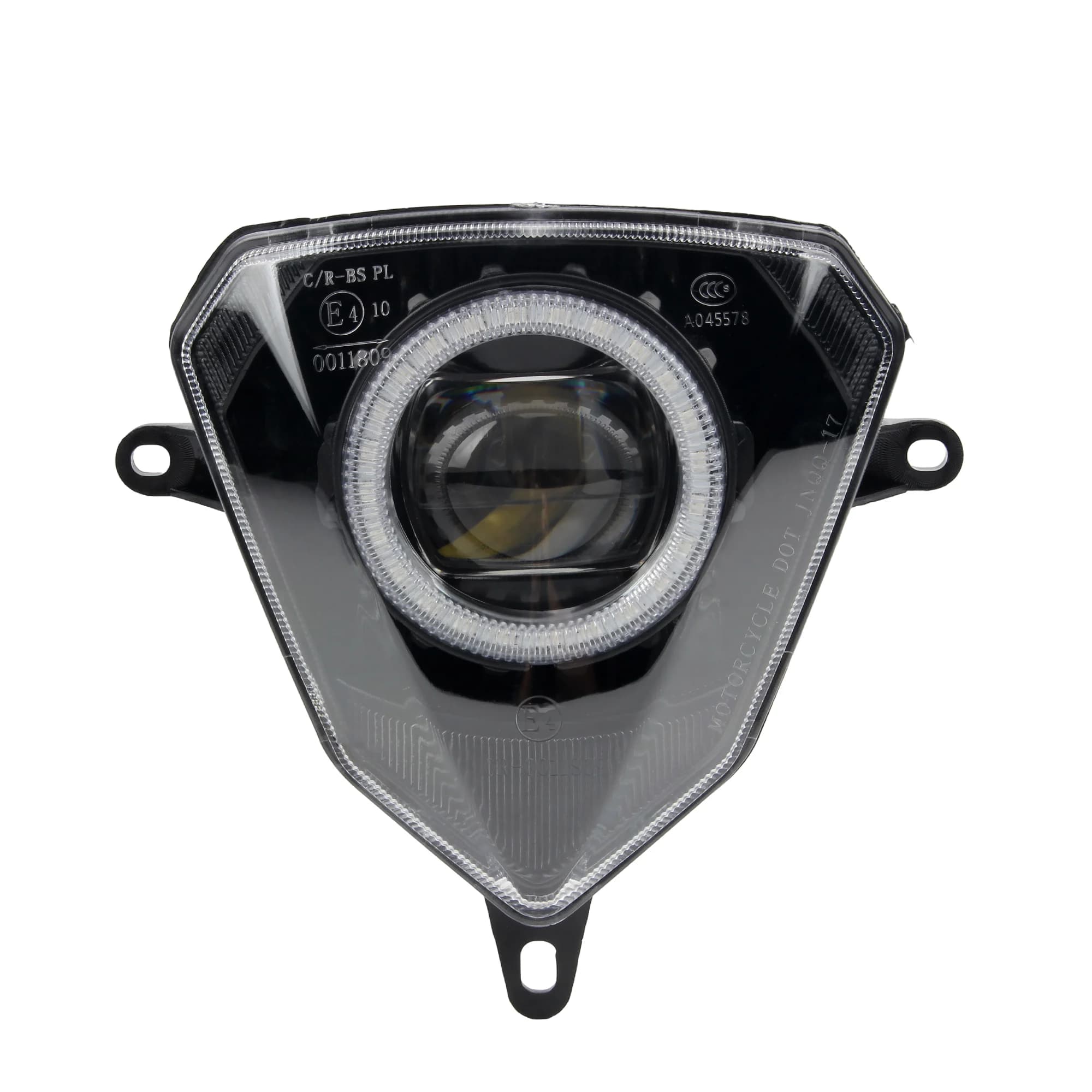 Phare LED pour motos approuvé e-mark, contrôle par application, phare RGB pour Beta RR 125-480 2010-