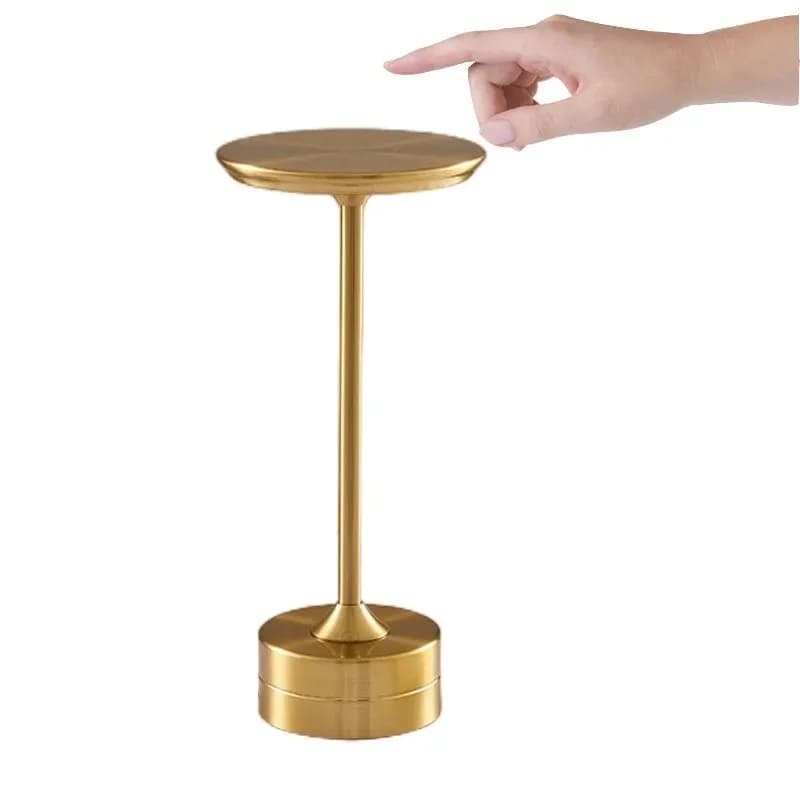Lampe de Table LED en aluminium cristal Restaurant Bar lampe de bureau gradation atmosphère 5200mAh