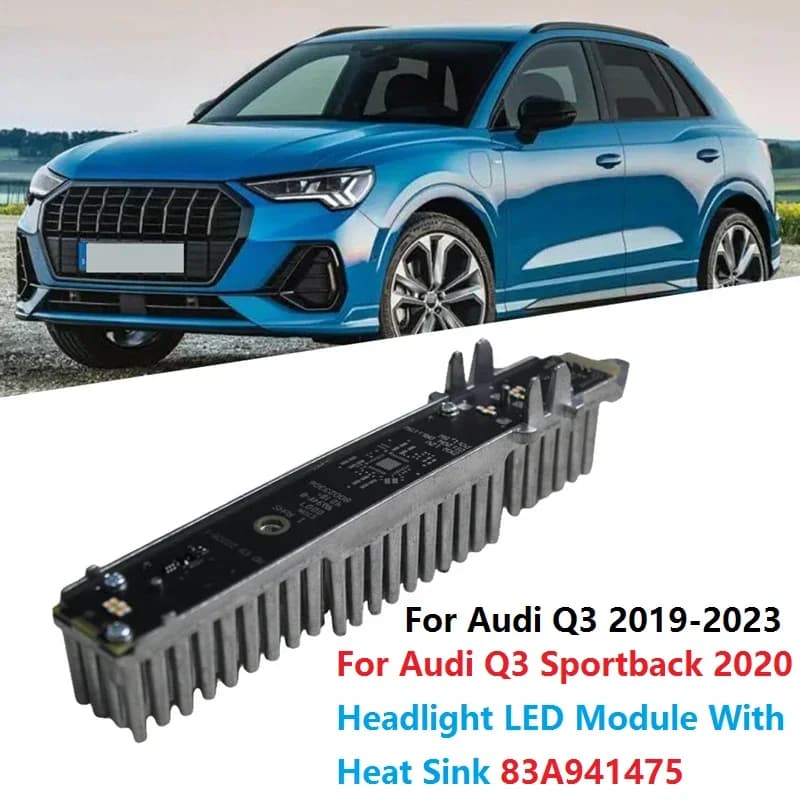 Lampe de Sauna LED avec Dissipateur de Chaleur, pour Audi Q3 Sportback 2019-2023 DRL, Modèle 83A pay