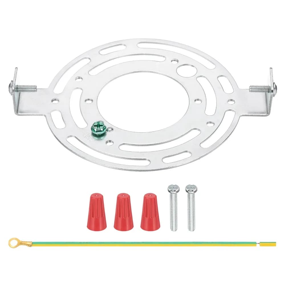 Support de montage pour luminaire de 115 mm (4,5 pouces) avec vis, barre transversale pour luminaire