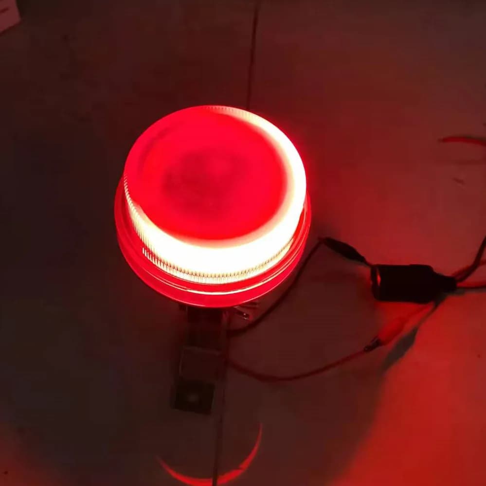 Feux de signalisation stroboscopiques à LED pour véhicules agricoles, lampe de balise bleue, éclaira