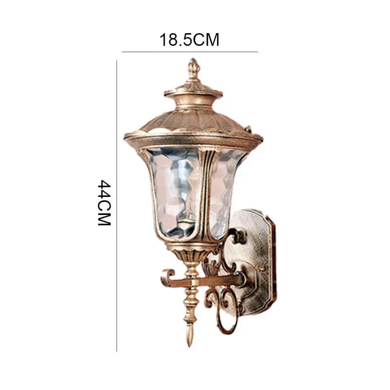 Lampe de Table Led en aluminium imperméable extérieure de terrasse minimaliste de cour extérieure, a