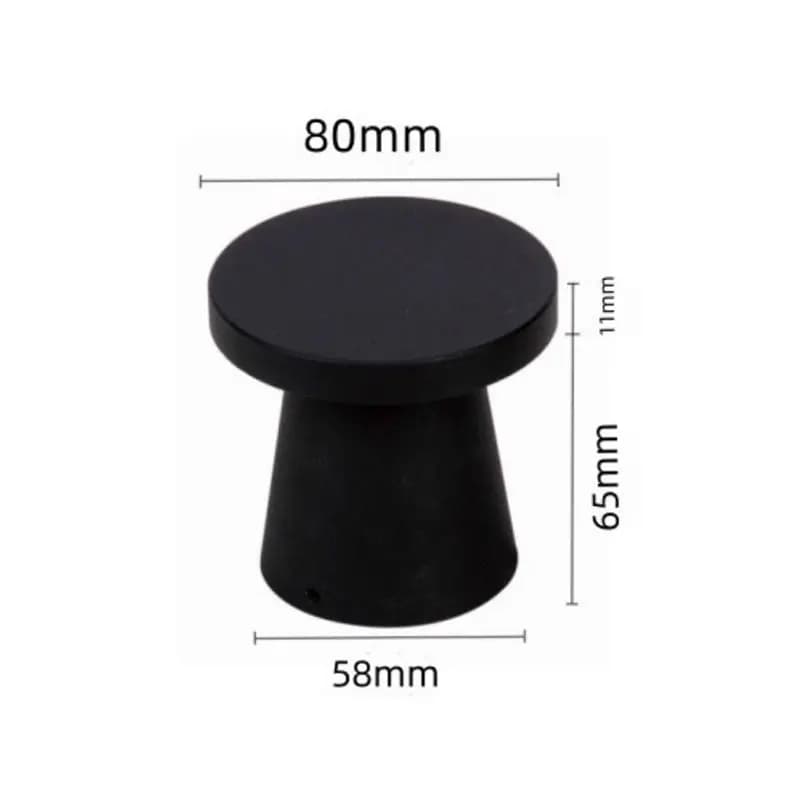 Lampe champignon basse, herbe de jardin, jardin de cour, paysage de terrasse, jardin basse tension,