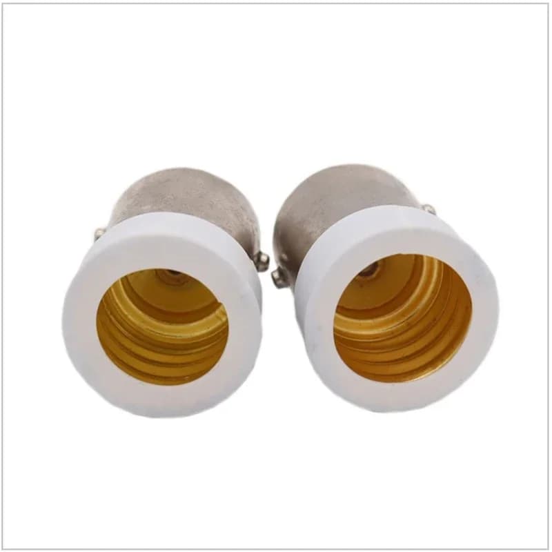 Adaptateur de lampe B15D vers E14 / E12, convertisseur de douille B15D vers E12/ E14, support de lam