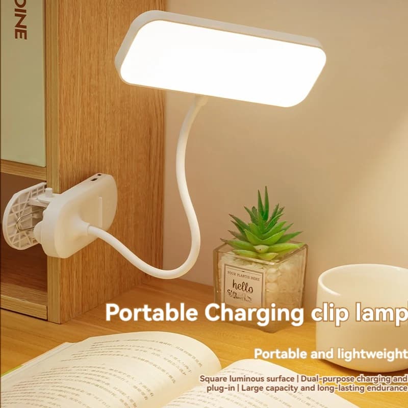 Une lampe de bureau LED à intensité variable avec température de couleur réglable et tube de lampe p